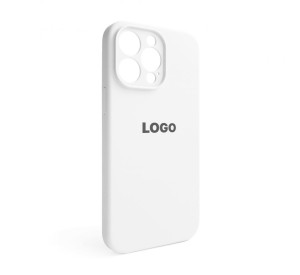 Чохол Full Silicone Case для Apple iPhone 14 Pro Max white (09) закрита камера
