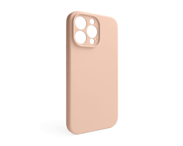Чохол Full Silicone Case для Apple iPhone 14 Pro Max nude (19) закрита камера (без логотипу)