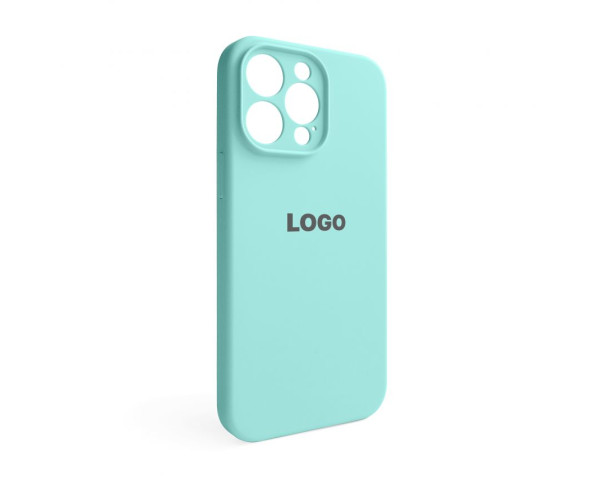 Чохол Full Silicone Case для Apple iPhone 14 Pro Max sea blue (21) закрита камера