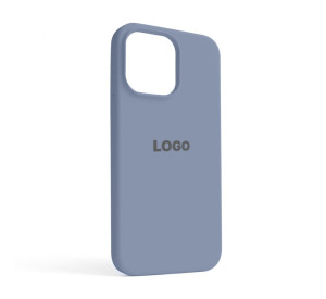 Чехол Full Silicone Case для Apple iPhone 14 Pro Max lavender grey (28)