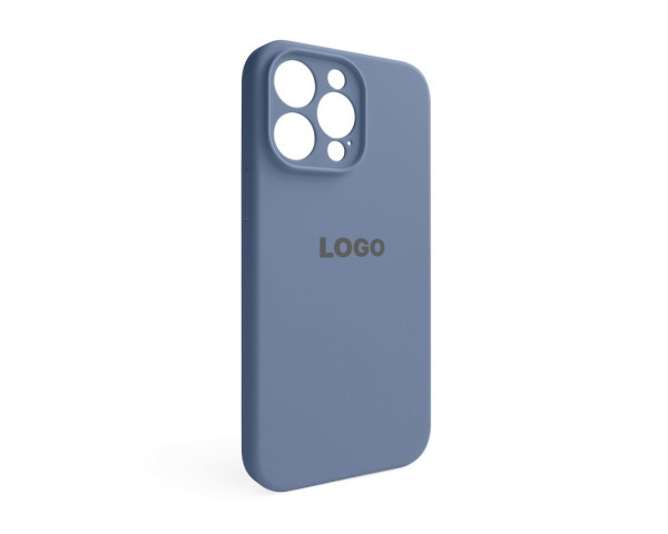 Чехол Full Silicone Case для Apple iPhone 14 Pro Max lavender grey (28) закрытая камера