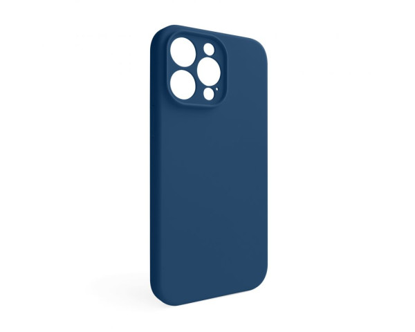 Чохол Full Silicone Case для Apple iPhone 14 Pro Max blue cobalt (36) закрита камера (без логотипу)