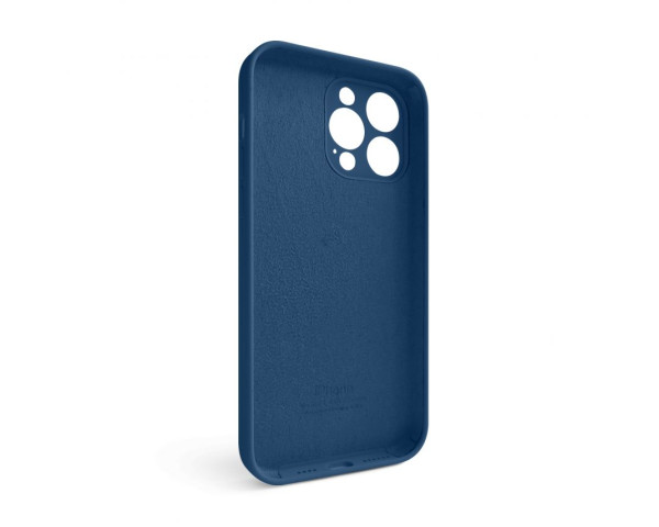 Чохол Full Silicone Case для Apple iPhone 14 Pro Max blue cobalt (36) закрита камера (без логотипу)