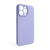 Чехол Full Silicone Case для Apple iPhone 14 Pro Max elegant purple (39) закрытая камера (без логотипа)