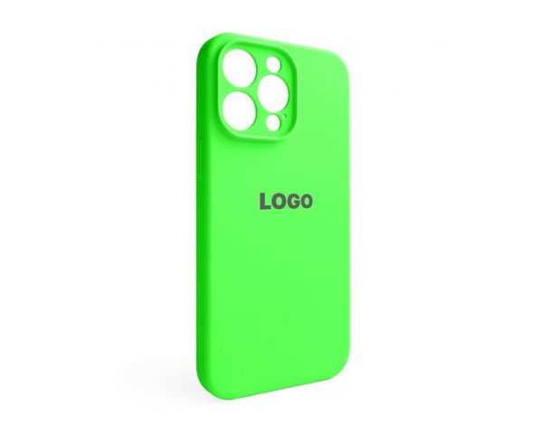 Чохол Full Silicone Case для Apple iPhone 14 Pro Max shiny green (40) закрита камера