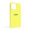 Чехол Full Silicone Case для Apple iPhone 14 Pro Max flash lime (41)