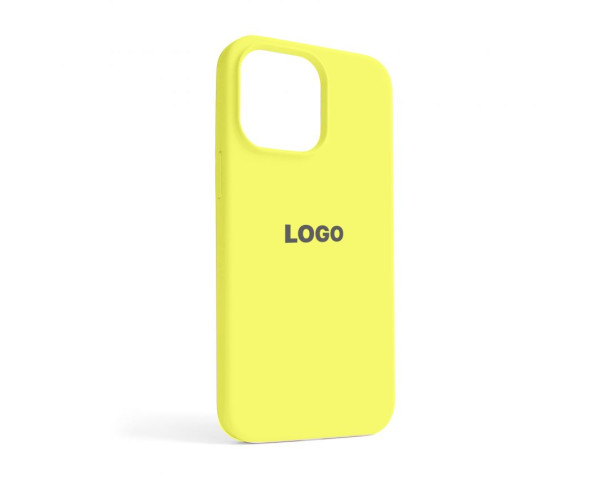Чехол Full Silicone Case для Apple iPhone 14 Pro Max flash lime (41)