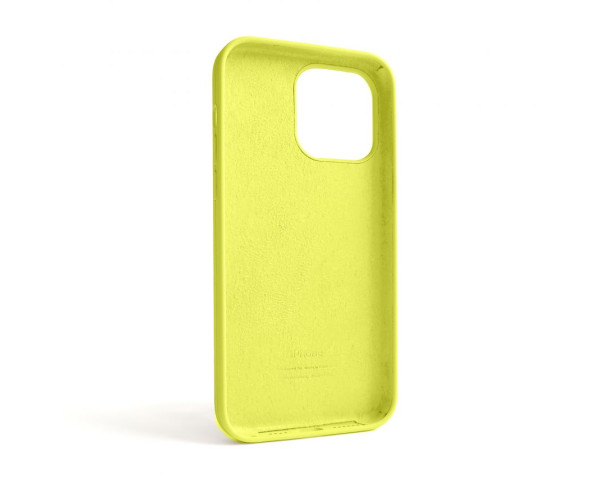 Чехол Full Silicone Case для Apple iPhone 14 Pro Max flash lime (41)