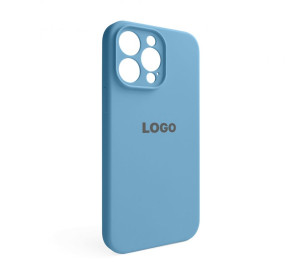 Чехол Full Silicone Case для Apple iPhone 14 Pro Max cornflower (53) закрытая камера