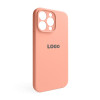 Чехол Full Silicone Case для Apple iPhone 14 Pro Max grape fruit (61) закрытая камера