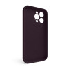 Чехол Full Silicone Case для Apple iPhone 14 Pro Max elderberry (69) закрытая камера