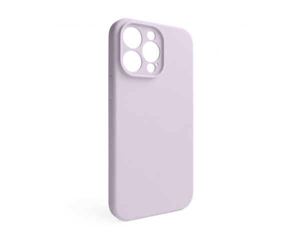 Чохол Full Silicone Case для Apple iPhone 14 Pro Max lilac purple (72) закрита камера (без логотипу)