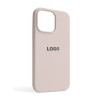 Чехол Full Silicone Case для Apple iPhone 14 Pro Max grey pink (73)
