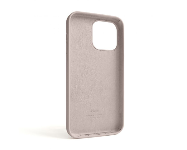 Чехол Full Silicone Case для Apple iPhone 14 Pro Max grey pink (73)