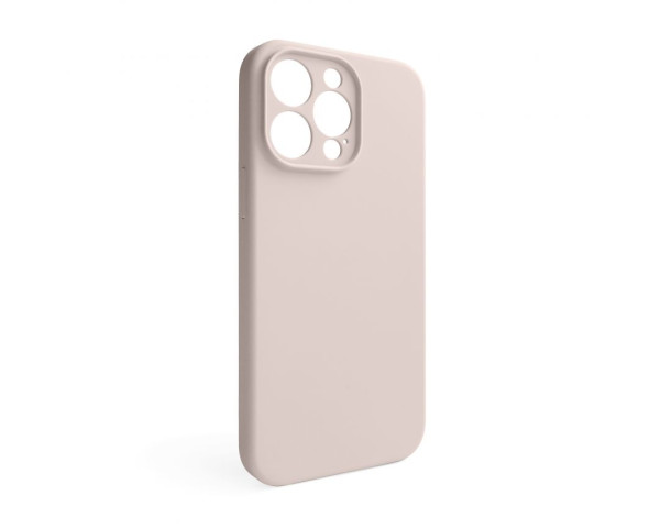 Чехол Full Silicone Case для Apple iPhone 14 Pro Max grey pink (73) закрытая камера (без логотипа)