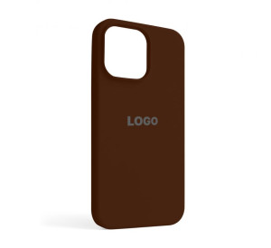 Чохол Full Silicone Case для Apple iPhone 14 Pro Max dark brown (75)