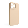 Чехол Full Silicone Case для Apple iPhone 14 Pro Max desert gold (76) закрытая камера (без логотипа)