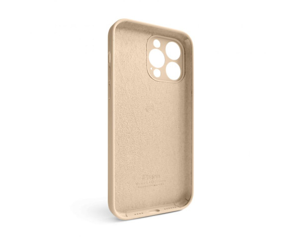 Чехол Full Silicone Case для Apple iPhone 14 Pro Max desert gold (76) закрытая камера (без логотипа)