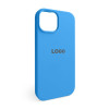 Чехол Full Silicone Case для Apple iPhone 15 royal blue (03)