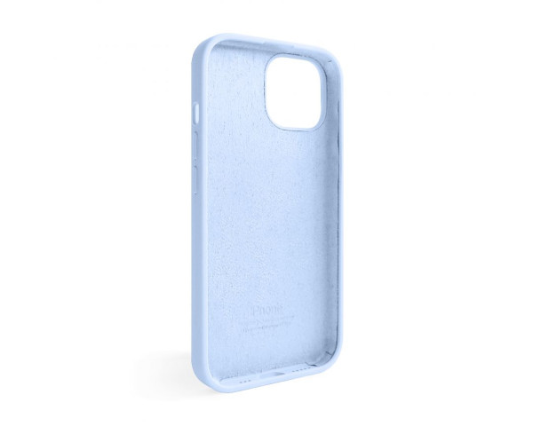 Чохол Full Silicone Case для Apple iPhone 15 light blue (05)