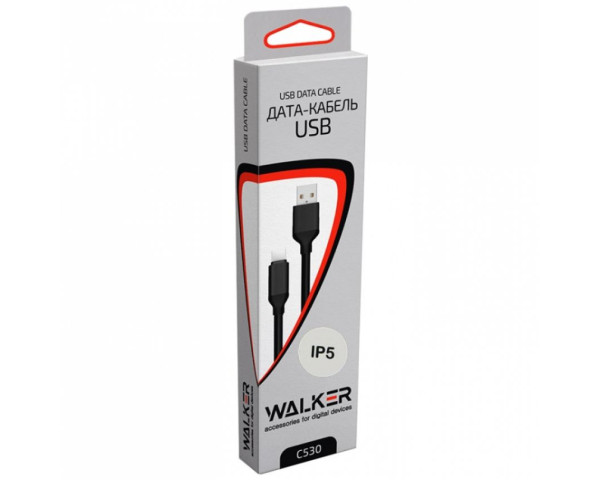 Кабель USB WALKER C530 Lightning white