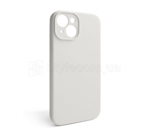 Чехол Full Silicone Case для Apple iPhone 15 stone (11) закрытая камера (без логотипа)