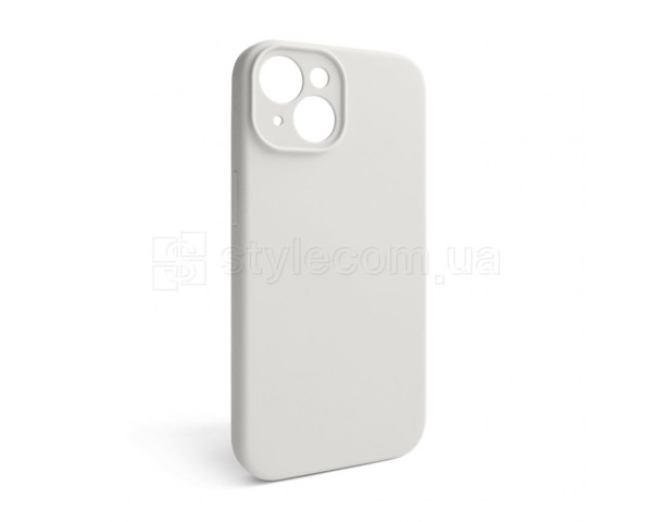 Чехол Full Silicone Case для Apple iPhone 15 stone (11) закрытая камера (без логотипа)