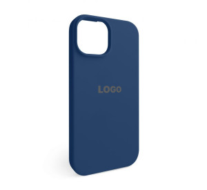 Чехол Full Silicone Case для Apple iPhone 15 blue cobalt (36)