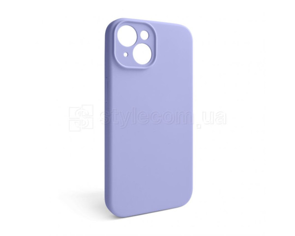 Чохол Full Silicone Case для Apple iPhone 15 lilac (39) закрита камера (без логотипу)