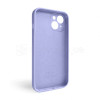 Чохол Full Silicone Case для Apple iPhone 15 lilac (39) закрита камера (без логотипу)