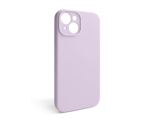 Чехол Full Silicone Case для Apple iPhone 15 lilac purple (72) закрытая камера (без логотипа)