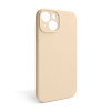 Чохол Full Silicone Case для Apple iPhone 15 desert gold (76) закрита камера (без логотипу)