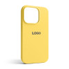 Чехол Full Silicone Case для Apple iPhone 15 Pro yellow (04)