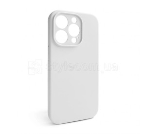 Чехол Full Silicone Case для Apple iPhone 15 Pro stone (11) закрытая камера (без логотипа)