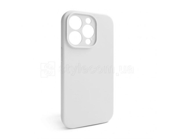 Чехол Full Silicone Case для Apple iPhone 15 Pro stone (11) закрытая камера (без логотипа)