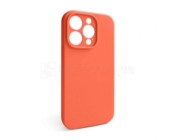 Чохол Full Silicone Case для Apple iPhone 15 Pro orange (13) закрита камера (без логотипу)