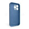 Чохол Full Silicone Case для Apple iPhone 15 Pro navy blue (20) закрита камера (без логотипу)