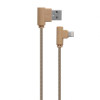 Кабель USB WALKER C540 Lightning gold