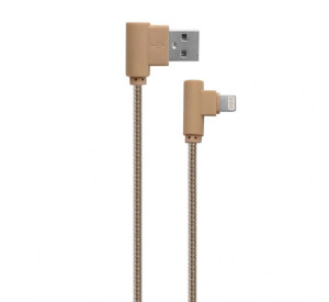Кабель USB WALKER C540 Lightning gold