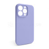 Чехол Full Silicone Case для Apple iPhone 15 Pro lilac (39) закрытая камера (без логотипа)