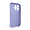 Чехол Full Silicone Case для Apple iPhone 15 Pro lilac (39) закрытая камера (без логотипа)