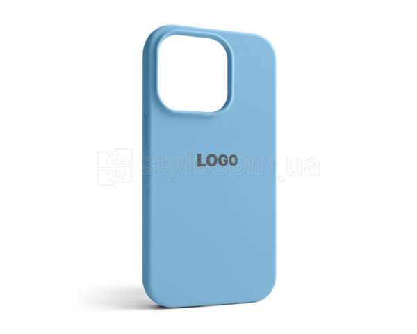 Чехол Full Silicone Case для Apple iPhone 15 Pro cornflower (53)