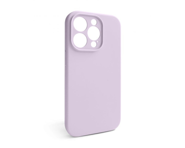 Чохол Full Silicone Case для Apple iPhone 15 Pro lilac purple (72) закрита камера (без логотипу)