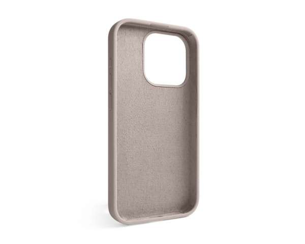 Чехол Full Silicone Case для Apple iPhone 15 Pro grey pink (73)