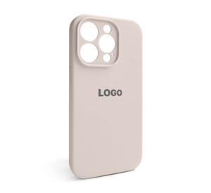 Чохол Full Silicone Case для Apple iPhone 15 Pro grey pink (73) закрита камера