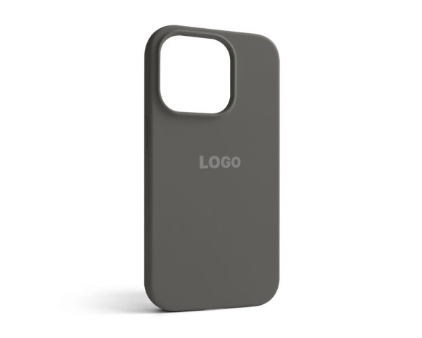 Чохол Full Silicone Case для Apple iPhone 15 Pro titanium grey (74)