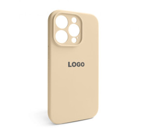Чехол Full Silicone Case для Apple iPhone 15 Pro desert gold (76) закрытая камера