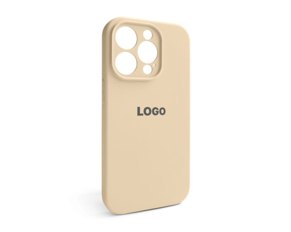 Чехол Full Silicone Case для Apple iPhone 15 Pro desert gold (76) закрытая камера