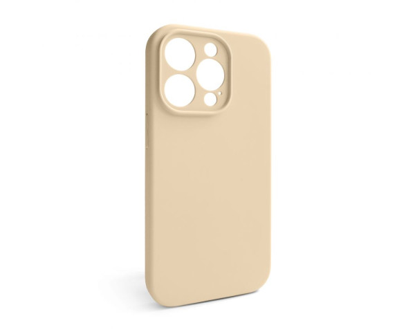 Чехол Full Silicone Case для Apple iPhone 15 Pro desert gold (76) закрытая камера (без логотипа)