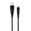 Кабель USB WALKER C550 Lightning black